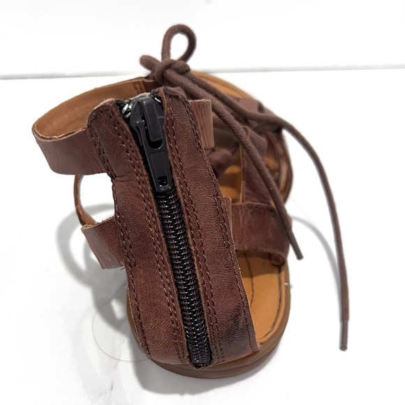 Born Brown Leather Gladiator Sandals - Picture 6 of 6